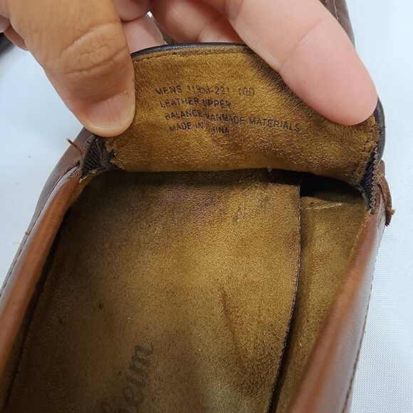 Florsheim Size 10 Men's Dress Shoe - Bit Loafer - Cognac M - Picture 8 of 10